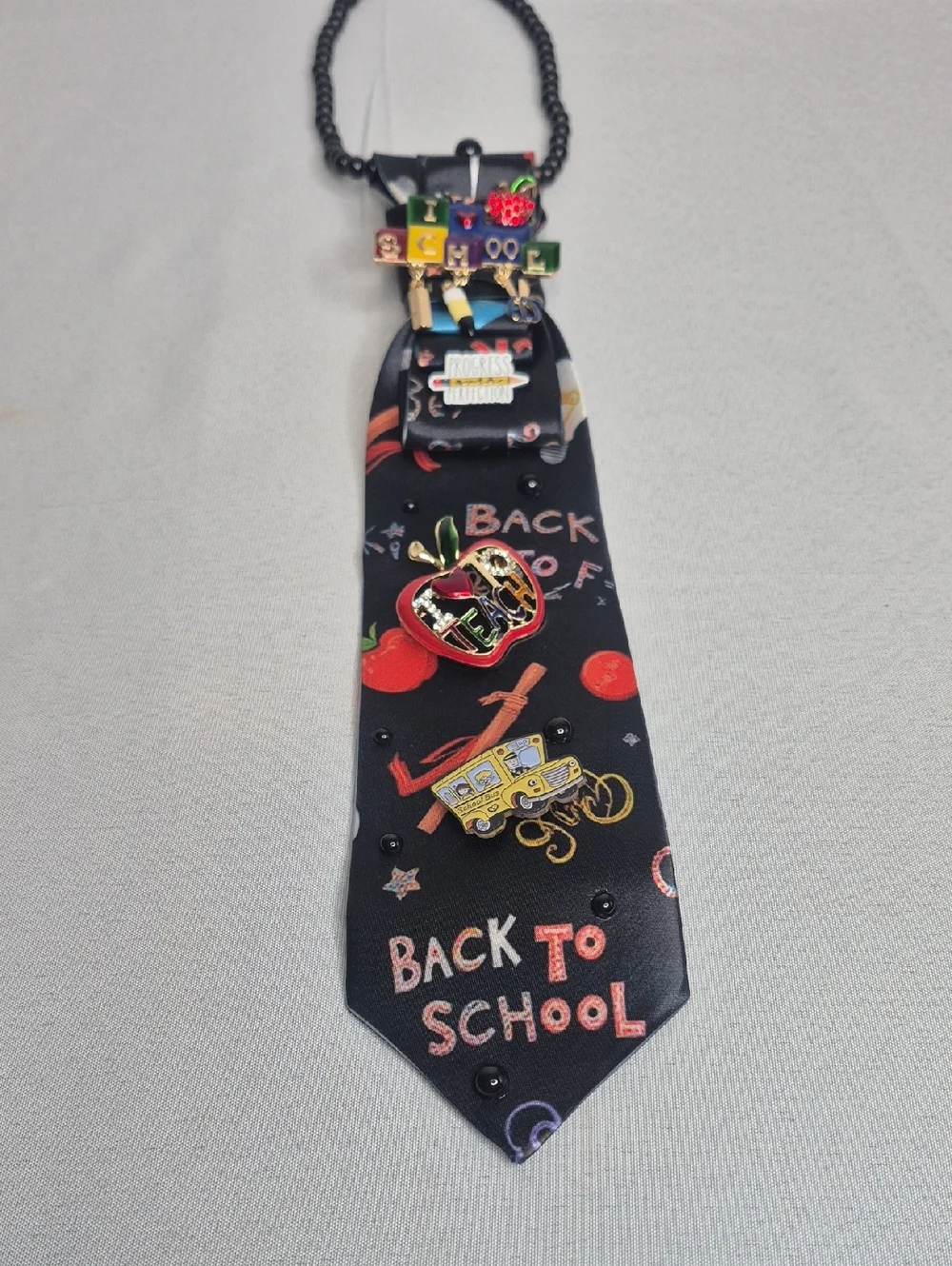 Handcrafted Luxury Fashion Necktie Necklace 📿 (BACK TO SCHOOL) - Picture 6 of 13